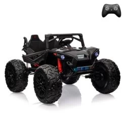 24V 2-Seater Kids UTV - Remote Control, 17" Tires, LED Lights & Music, 2-Speed (Ages 3-8) -Garvee GUEST be338c58 479f 4ab1 860b 8ab91a44e38b
