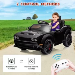Licensed Dodge Ride-On Car, 12V Electric Vehicle For Kids With Remote Control, Ride On Toys With LED Lights, MP3 Player – Boys & Girls Gifts 17 Licensed Dodge Ride-On Car, 12V Electric Vehicle For Kids With Remote Control, Ride On Toys With LED Lights, MP3 Player – Boys & Girls Gifts -Garvee GUEST be52e88a bfcb 45b1 bca6 75d39f8ab607