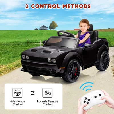 Licensed Dodge Ride-On Car, 12V Electric Vehicle For Kids With Remote Control, Ride On Toys With LED Lights, MP3 Player – Boys & Girls Gifts 6 Licensed Dodge Ride-On Car, 12V Electric Vehicle For Kids With Remote Control, Ride On Toys With LED Lights, MP3 Player – Boys & Girls Gifts - Image 4