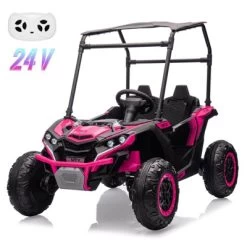 Garvee 24V 2-Seater Ride On UTV For Kids With Remote Control, LED Lights, Bluetooth, Sun Shade, Off-Road Wheels, Ride On Car For Boys Girls 17 Garvee 24V 2-Seater Ride On UTV For Kids With Remote Control, LED Lights, Bluetooth, Sun Shade, Off-Road Wheels, Ride On Car For Boys Girls -Garvee GUEST c0dc9787 6bd9 473d aa33 06dabb29fa99