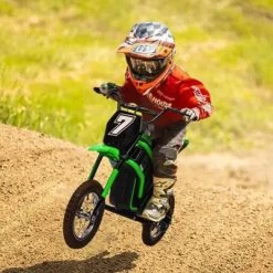 24V Kids Electric Dirt Bike - 350W Motor, 14.2MPH, 3-Speed Modes, Shock Proof, 135Lb Capacity, Ages 8-12 (Perfect Gift!) 11 24V Kids Electric Dirt Bike - 350W Motor, 14.2MPH, 3-Speed Modes, Shock Proof, 135Lb Capacity, Ages 8-12 (Perfect Gift!) -Garvee GUEST c1435e2a 736d 4747 a108 17c7bea80db1