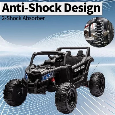 24V Kids Ride-On Utv Car – Battery-Powered Electric Vehicle With Remote Control, Spring Suspension 5 24V Kids Ride-On Utv Car – Battery-Powered Electric Vehicle With Remote Control, Spring Suspension - Image 3