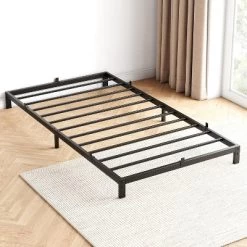 Metal Bed Frame Heavy Duty Platform Base With Noise-Free Grid Support No Box Spring Needed, Tool Free Assembly & Underbed Storage Space 21 Metal Bed Frame Heavy Duty Platform Base With Noise-Free Grid Support No Box Spring Needed, Tool Free Assembly & Underbed Storage Space -Garvee GUEST c5d8cb1e b133 49ca 8218 1cebfa661db1