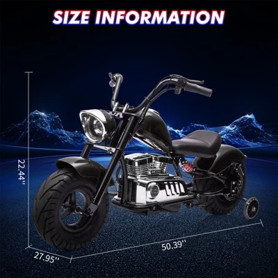 36V 350W Electric Dirt Bike For Teens, 16.5MPH Off-Road Motorcycle With Spring Suspension, LED Lights, Music & Leather Seat, Max 176lbs 3 36V 350W Electric Dirt Bike For Teens, 16.5MPH Off-Road Motorcycle With Spring Suspension, LED Lights, Music & Leather Seat, Max 176lbs
