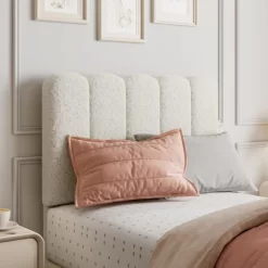 Twin Upholstered Platform Bed Frame With Wave Headboard, Wood Slats, No Box Spring Needed, For Kids Or Teens 9 Twin Upholstered Platform Bed Frame With Wave Headboard, Wood Slats, No Box Spring Needed, For Kids Or Teens -Garvee GUEST c7e6fc1c 21a4 45aa 9d20 9c3a2f6b4182