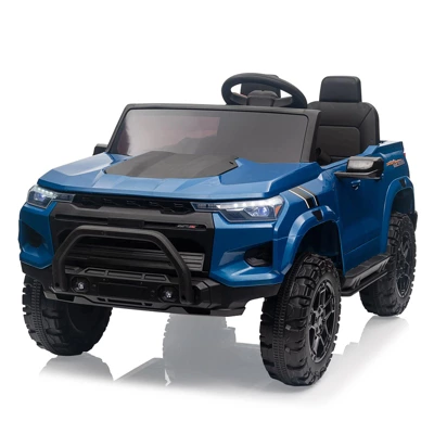 Ride On Truck For Kids, 24V 2 Seater, Battery Powered Vehicle Toddlers Ride On Car Toy With Trunk, Handle, Electric Car For Kids 10 Ride On Truck For Kids, 24V 2 Seater, Battery Powered Vehicle Toddlers Ride On Car Toy With Trunk, Handle, Electric Car For Kids - Image 8