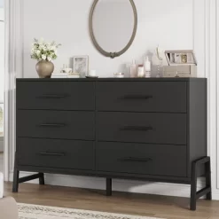 Garvee 6 Dresser For Bedroom, 52" Wide Drawer With Large Storage Space, Freestanding Wooden Closet Storage Dresser Chest For Bedroom 20 Garvee 6 Dresser For Bedroom, 52" Wide Drawer With Large Storage Space, Freestanding Wooden Closet Storage Dresser Chest For Bedroom -Garvee GUEST ca82398a 6f8a 4604 ac98 7f3362ccd142