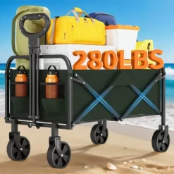 Foldable Collapsible Durable All Terrain Utility Pull Camp Beach Wagon 24 Foldable Collapsible Durable All Terrain Utility Pull Camp Beach Wagon -Garvee GUEST cad05cbd 54e7 4e36 9c16 4f17eaad03e7