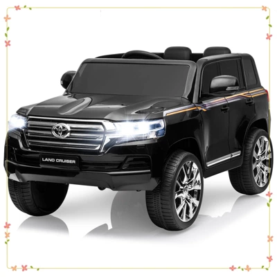 Kids 12V 2-Seater Ride On Car, Licensed Toyota Land Cruiser Electric Car 9 Kids 12V 2-Seater Ride On Car, Licensed Toyota Land Cruiser Electric Car - Image 7