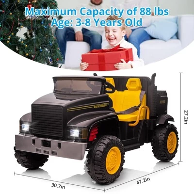 Ride On Truck For Kids 24V Ride On Car With Remote Control Electric UTV Vehicles With Dump Bed 7 Ride On Truck For Kids 24V Ride On Car With Remote Control Electric UTV Vehicles With Dump Bed - Image 5