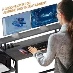 L Shaped Desk - 76" L Shaped Gaming Desk -Garvee GUEST cd05b23a 4025 4d81 987b ab1316e44d04