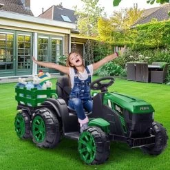 Garvee 12V Kids Ride On Tractor Toys With Trailer,Electric Vehicles Toy Tractor With Remote Control 20 Garvee 12V Kids Ride On Tractor Toys With Trailer,Electric Vehicles Toy Tractor With Remote Control -Garvee GUEST cd58c2c6 8ea2 4067 b979 dd64b9f701b0