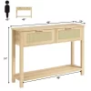 Entryway Table With 2 Drawers, Console Table For Entryway -Garvee GUEST cda76a03 fdbd 48da adb5 741f7cd07ff8