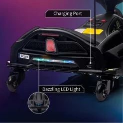 Kids Electric Drifting Go-Kart, 12V Ride On Drift Car, High/Low Variable Speed With 5 Wheels, Built-in Music -Garvee GUEST cdacc314 d113 4607 9ae5 0d019c15bf65