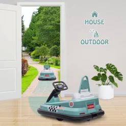 Bumper Car For Toddlers, New Designed 6V Electric Ride On Toys For Kids 1.5-6 Years Old, Steering Wheel -Garvee GUEST ce26ba72 3e8b 4ff3 8501 c447ebd40a01