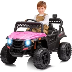 Garvee 12V Kids Ride-On Truck Car With Remote Control LED Lights Music And Spring Suspension -Garvee GUEST ce41f9ac 80a0 481e b16e f0050b1f293a