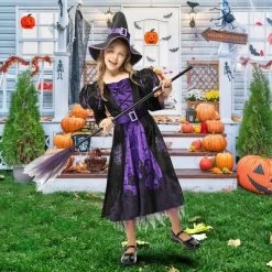 Garvee Dead Tree Witch Dress--Halloween Party Fancy Dress Up Deluxe Set With Hat Skirt For Girls -Garvee GUEST cfe421cd 5fe3 4bd2 97db 498699a8dc78