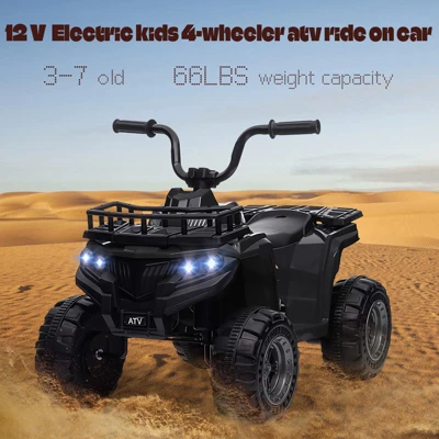 12V Kids Ride On ATV, 4 Wheeler Electric Vehicle For Kids, Battery Powered Quad Toy Vehicle With Music, Horn 7 12V Kids Ride On ATV, 4 Wheeler Electric Vehicle For Kids, Battery Powered Quad Toy Vehicle With Music, Horn - Image 5