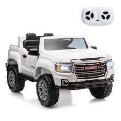 24V 2-Seater Ride On Truck Car, Licensed GMC Battery Powered Electric Kids Car With Remote Control, Ride On Toys For Kids 19 24V 2-Seater Ride On Truck Car, Licensed GMC Battery Powered Electric Kids Car With Remote Control, Ride On Toys For Kids -Garvee GUEST d1a74a05 6347 4aa8 a766 7770159aa6cf