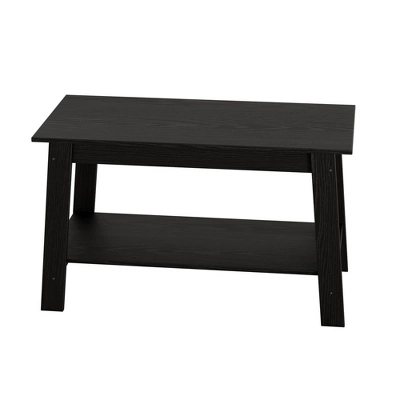 Stylish 31.5" Coffee Table With Open Shelves - 2-Tier Modern Industrial Design 3 Stylish 31.5" Coffee Table With Open Shelves - 2-Tier Modern Industrial Design