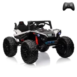 24V 2-Seater Kids UTV - Remote Control, 17" Tires, LED Lights & Music, 2-Speed (Ages 3-8) -Garvee GUEST d2c61b05 ad9e 4292 a494 29463f2ccab7