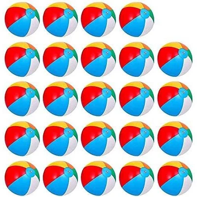 Garvee Inflatable Beach Balls For Kids Pool Toys, Rainbow Color Summer Water Toy Indoor Outdoor Fun Play Game Activities 15 Garvee Inflatable Beach Balls For Kids Pool Toys, Rainbow Color Summer Water Toy Indoor Outdoor Fun Play Game Activities - Image 13