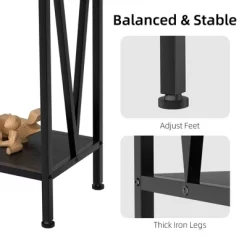 2-Tier Narrow Console Sofa Side Table For Entryway Hallway Living Room, Premium Entryway Furniture, 42.9in L X 9.8in W X 29.9in H 14 2-Tier Narrow Console Sofa Side Table For Entryway Hallway Living Room, Premium Entryway Furniture, 42.9in L X 9.8in W X 29.9in H -Garvee GUEST d3cd5a5b ee2f 49a5 a27a e80a524e3d93