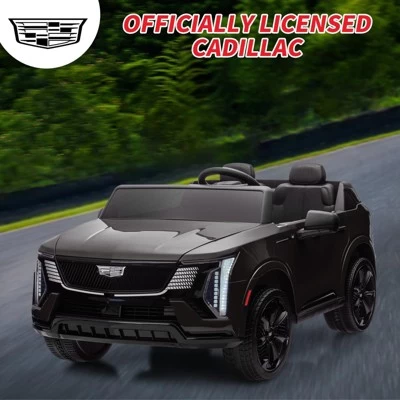 2 Seater Ride On Car For Kids, 24V Licensed Cadillac Electric Car Toy, Ride On Truck With Remote Control, Suspension, Music, LED 5 2 Seater Ride On Car For Kids, 24V Licensed Cadillac Electric Car Toy, Ride On Truck With Remote Control, Suspension, Music, LED - Image 3