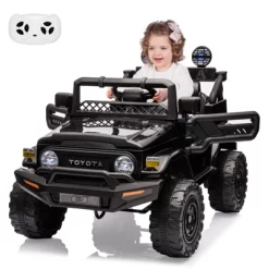Electric Car, Licensed Toyota 12V Ride-On Car, For Kids With RC, Music, LED Lights, Double Doors, Safety Belt 16 Electric Car, Licensed Toyota 12V Ride-On Car, For Kids With RC, Music, LED Lights, Double Doors, Safety Belt -Garvee GUEST d5c42948 d1f3 427d 92cc 41541c6aa191