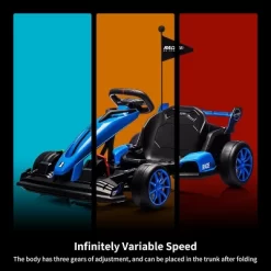 24V Go Kart Electric Drift Kart Car With Adjustable Seat -Garvee GUEST d69bb933 eab2 4b26 b771 f05a5a7f4e59