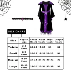Garvee Witch Costumes With Neck Accessories For Girls, Suitable For Halloween Dress Up Party, Role-Playing 10 Garvee Witch Costumes With Neck Accessories For Girls, Suitable For Halloween Dress Up Party, Role-Playing -Garvee GUEST d6f6c143 195b 4c09 bbe1 1177b61c44ce