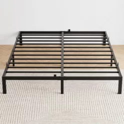 6 To 14 Inch Bed Frame With Under Bed Storage, Heavy Duty Metal Platform - Easy Assembly, No Box Spring Needed, Black -Garvee GUEST d7dbdd75 703a 4ac4 baf5 e0c14b811f64