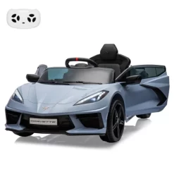 Ride On Sports Car, 12V Battery Powered Car For Kids, Licensed Corvette Kids Electric Car Toy, With RC, Visual Dashboard, Music 19 Ride On Sports Car, 12V Battery Powered Car For Kids, Licensed Corvette Kids Electric Car Toy, With RC, Visual Dashboard, Music -Garvee GUEST d9c5a239 078c 4710 a40c 89bb5ba441ce