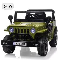 Electric Ride On Car With RC, 12V Kids Ride On Car With Led Lights, Music, Safety Belt, Double Doors, For Kids 13 Electric Ride On Car With RC, 12V Kids Ride On Car With Led Lights, Music, Safety Belt, Double Doors, For Kids -Garvee GUEST daad85b2 76a7 446f beb0 f4f2c88a3ba1