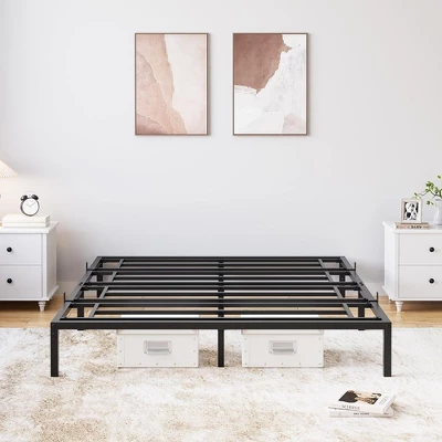 10 Inch Bed Frame No Box Spring Needed 5 10 Inch Bed Frame No Box Spring Needed - Image 3