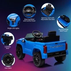Electric Car For Kids, Licensed Toyota Tundra 12V Electric Truck, Off-Road Kids Pickup Car W/Remote -Garvee GUEST db33071d 8251 4e96 87f6 4e7822dcdb0c
