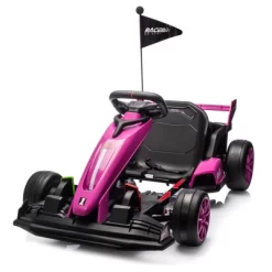 24V Kids Ride On Go Kart, 7.5mph Variable High Speed Drifting Car, 7ah Battery 200W*2 Motors, Power Display Racing Toy For For 6+ -Garvee GUEST dc6405fb 687e 4c94 bfda 2eb0476704a7