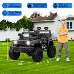 12V Kids Ride On Car Battery Powered Motorized Truck With Remote Control -Garvee GUEST ddfa9729 d32d 4f95 b605 497dbaf4e32e