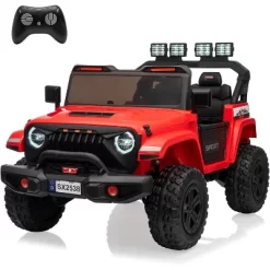 24V Power Wheel 2 Seater Kids Ride On Car,Parent Remote Control,4WD 800W Motor,3 Adjustable Speeds For Ages 3+ -Garvee GUEST de142fd7 9955 473b b36b b555628509e7
