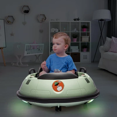 Ride On Bumper Car, 12V Electric Kids Car With Remote Control, Safety Belt, Music, Flashing Lights, 360 Degree Spin 8 Ride On Bumper Car, 12V Electric Kids Car With Remote Control, Safety Belt, Music, Flashing Lights, 360 Degree Spin - Image 6