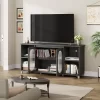 Modern TV Stand For 65 Inch, Black Entertainment Center With Storage Shelves & Glass Doors – Wooden Media Console Cabinet For Living Room 1 Modern TV Stand For 65 Inch, Black Entertainment Center With Storage Shelves & Glass Doors – Wooden Media Console Cabinet For Living Room -Garvee GUEST dfaea254 01db 481e b4e7 5d9d7afb99e8