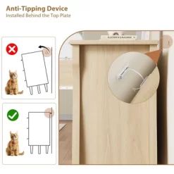 Garvee 6 Dresser For Bedroom, 47.2" Wide Drawer Dresser With Storage Freestanding, Wooden Closet Storage Chest For Living Room, Natural Oak 17 Garvee 6 Dresser For Bedroom, 47.2" Wide Drawer Dresser With Storage Freestanding, Wooden Closet Storage Chest For Living Room, Natural Oak -Garvee GUEST e16a063f 04ac 4384 9af5 620b1ed0f4ec