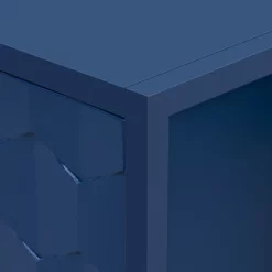 Sideboard Buffet Cabinet, Wooden Floor Storage Console Table, Sideboard Cabinet W/4 Honeycomb Pattern Designed Doors For Entryway Dining Room, Blue 18 Sideboard Buffet Cabinet, Wooden Floor Storage Console Table, Sideboard Cabinet W/4 Honeycomb Pattern Designed Doors For Entryway Dining Room, Blue -Garvee GUEST e19b6669 73d2 4487 ae1e 8858e33d659c