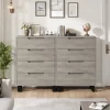 Garvee 4 Dresser For Bedroom, 41.7" Tall Dresser, Freestanding Vertical Drawer Cabinet With Storage, Wooden Closet Storage Chest For Bedroom -Garvee GUEST e2009149 566e 4055 a8fc e21c17f4bbd1