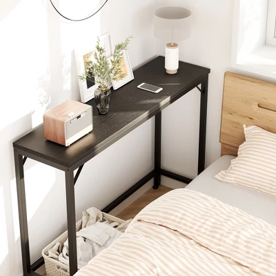 Whizmax Console Table, Narrow Sofa Table, 39.4" Behind Couch Table For Living Room,Industrial Hallway Table For Entryway 4 Whizmax Console Table, Narrow Sofa Table, 39.4" Behind Couch Table For Living Room,Industrial Hallway Table For Entryway - Image 2