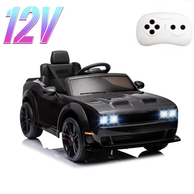 Licensed Dodge Ride-On Car, 12V Electric Vehicle For Kids With Remote Control, Ride On Toys With LED Lights, MP3 Player – Boys & Girls Gifts 9 Licensed Dodge Ride-On Car, 12V Electric Vehicle For Kids With Remote Control, Ride On Toys With LED Lights, MP3 Player – Boys & Girls Gifts - Image 7