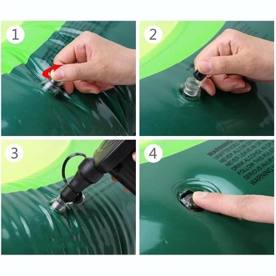 Garvee Inflatable AvocadoPool Float, Summer Pool Raft With 3 Drink Holders,Raft Outdoor Swimming Pool Inflatable Float 6 Garvee Inflatable AvocadoPool Float, Summer Pool Raft With 3 Drink Holders,Raft Outdoor Swimming Pool Inflatable Float - Image 4