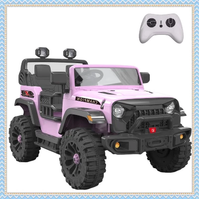 24V 2 Seater Ride On Toys For Kids, Ride On Truck With Remote Control, Bluetooth,2X200W Powerful Motors, Lights, Powered Wheels For Boys Girls 9 24V 2 Seater Ride On Toys For Kids, Ride On Truck With Remote Control, Bluetooth,2X200W Powerful Motors, Lights, Powered Wheels For Boys Girls - Image 7