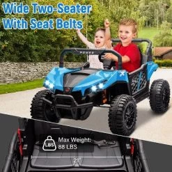 Garvee 24V Ride On UTV For Big Kids, 2 Seater Electric Car With Remote Control, LED Lights, Shock Absorbers, Storage, Ride On Toy For Kids 17 Garvee 24V Ride On UTV For Big Kids, 2 Seater Electric Car With Remote Control, LED Lights, Shock Absorbers, Storage, Ride On Toy For Kids -Garvee GUEST e6010492 ea95 4b12 b1c7 74ca0ed51c35