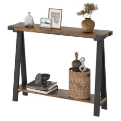 Whizmax Farmhouse Console Table, 43.3" Entryway Table With Storage For Living Room, Hallway, Entryway -Garvee GUEST e8a0d3db bf78 473b 992e e8a337021916 1